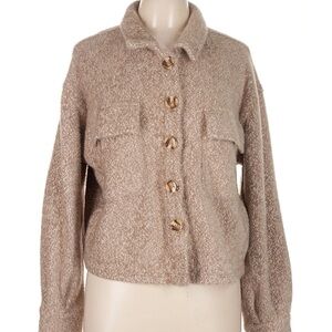 Z Supply Beige Wool Blend Jacket